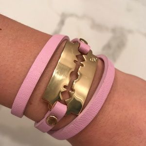 Alexander McQueen bracelet buckle